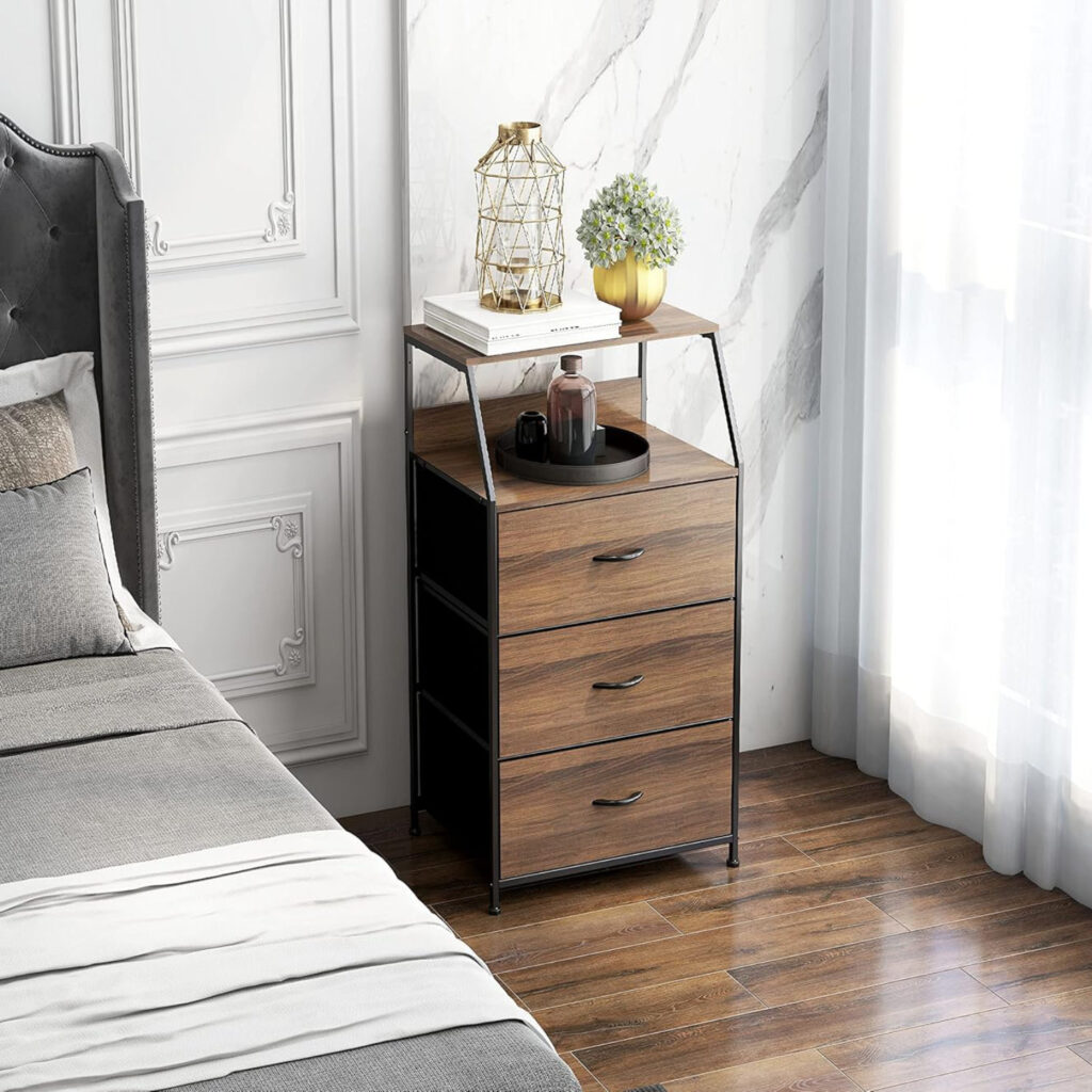 BCOM 梯子形状の収納家具 3段チェスト LSC-331