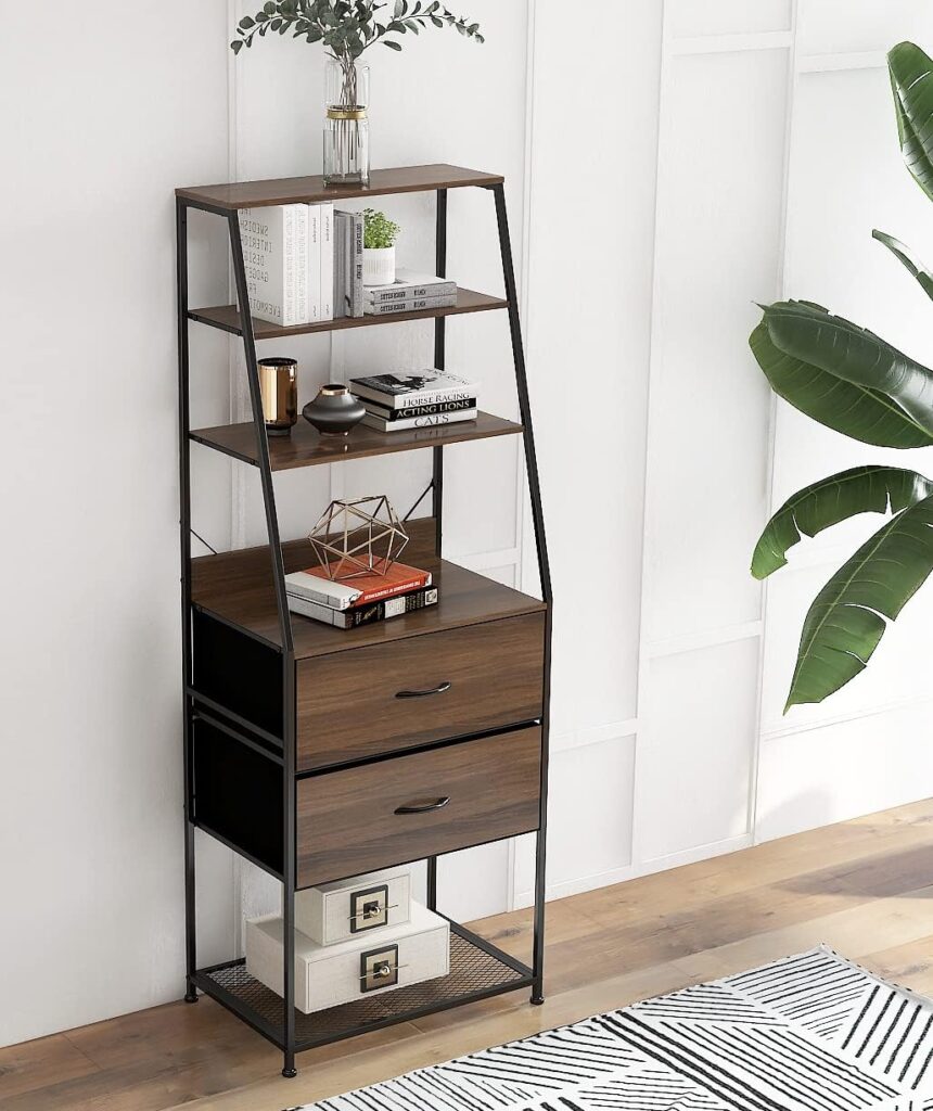 BCOM 梯子形状の収納家具 2Dオープンシェルフ LSC-337