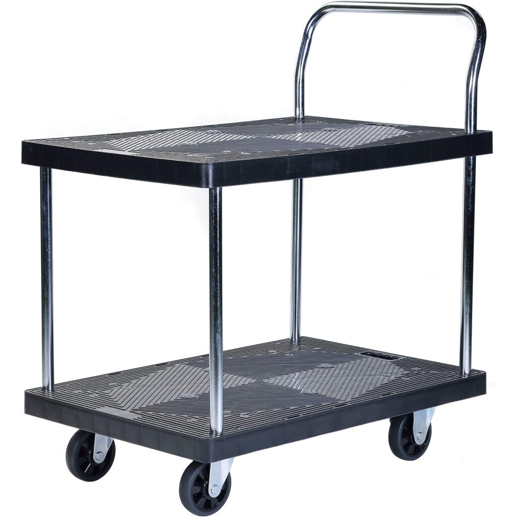 PH3002P-2 静かな樹脂台車 2段 300kg